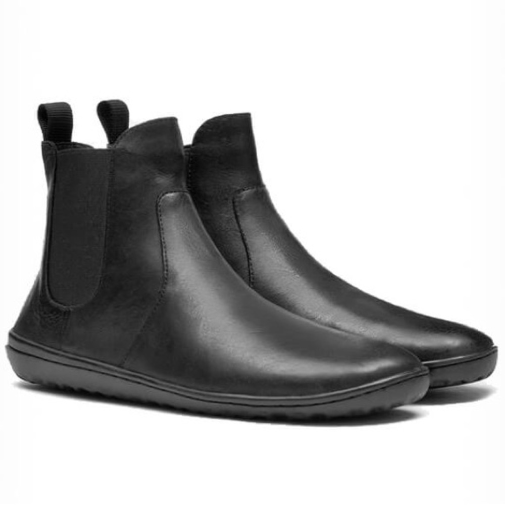 Vivo barefoot leather Fulham Chelsea ankle boot booties anatomical shoe sz 39